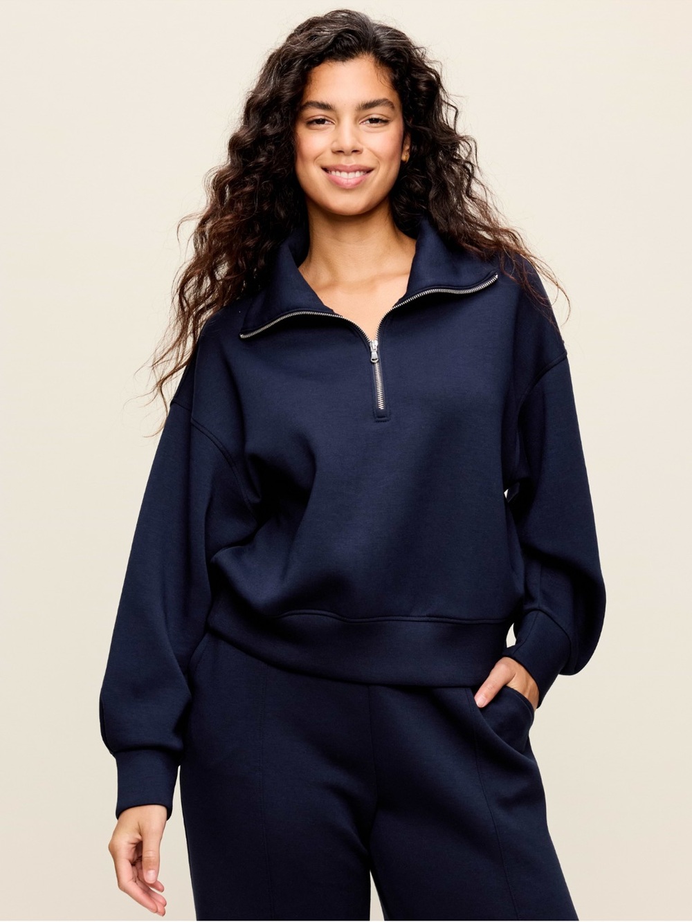 Old Navy Half-Zip Pullover Sweatshirt